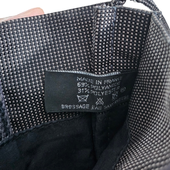 Authentic Hermes Herline Black Canvas Crossboday/Shoulder Bag - Picture 7 of 9